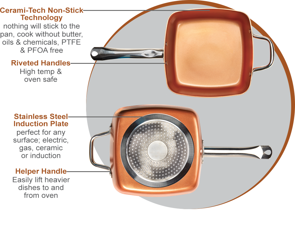 Can You Put a Copper Chef Pan in the Oven